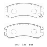 WinmaX W6.5 Race Brake Pads