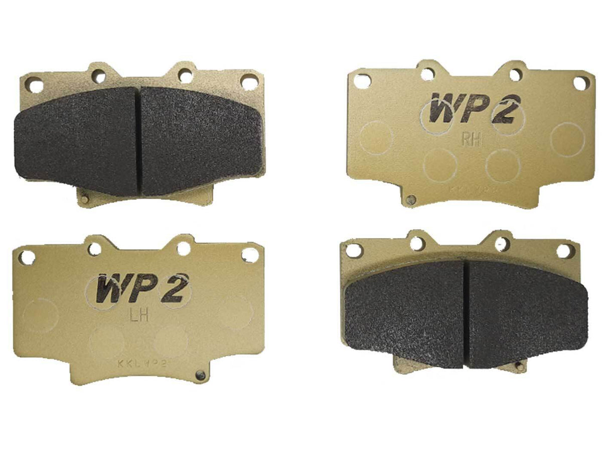 WinmaX WP2 4x4 Heavy Duty Brake Pads - Toyota Landcruiser 80 series (Front) WMP252SH-WP2