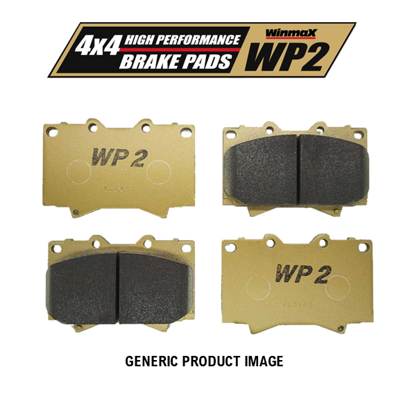WinmaX WP2 4x4 Heavy Duty Brake Pads - Subaru WRX/Nissan 200SX/Skyline Sumitomo 4pot (Front) WMP351SH-WP2