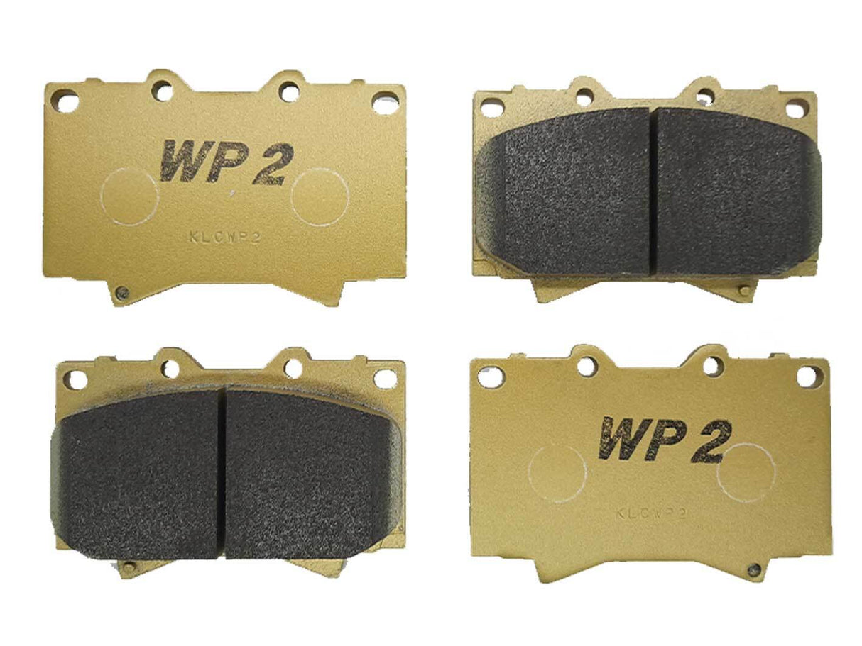 WinmaX WP2 4x4 Heavy Duty Brake Pads - Toyota Landcruiser 70/80 Series (Front) WMP402SH-WP2