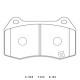 WinmaX W6.5 Race Brake Pads