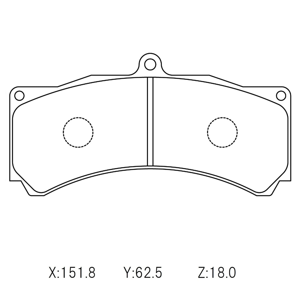 WinmaX W7 Race Brake Pads