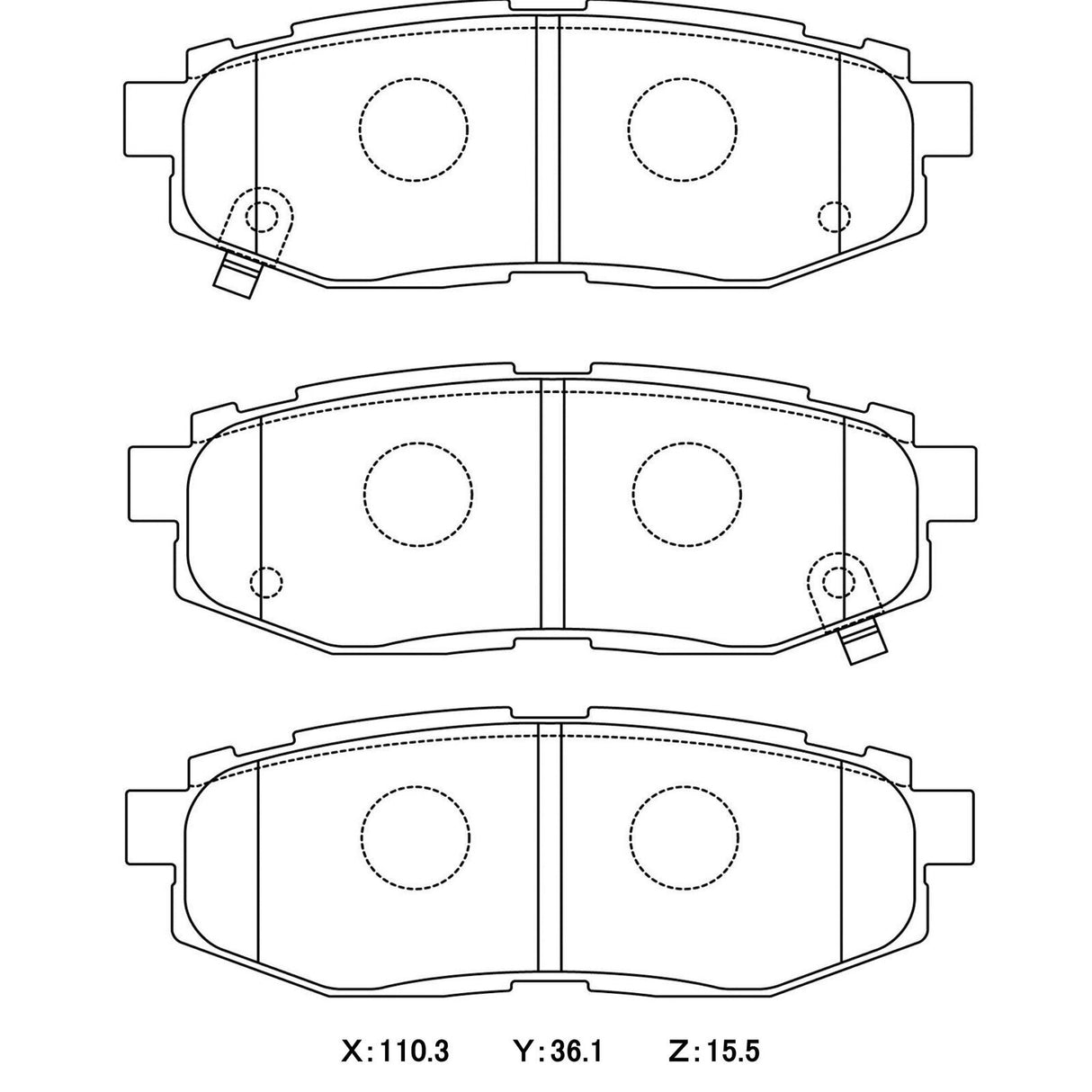 WinmaX W6.5 Race Brake Pads