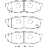 WinmaX W6.5 Race Brake Pads