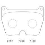 WinmaX W6.5 Race Brake Pads
