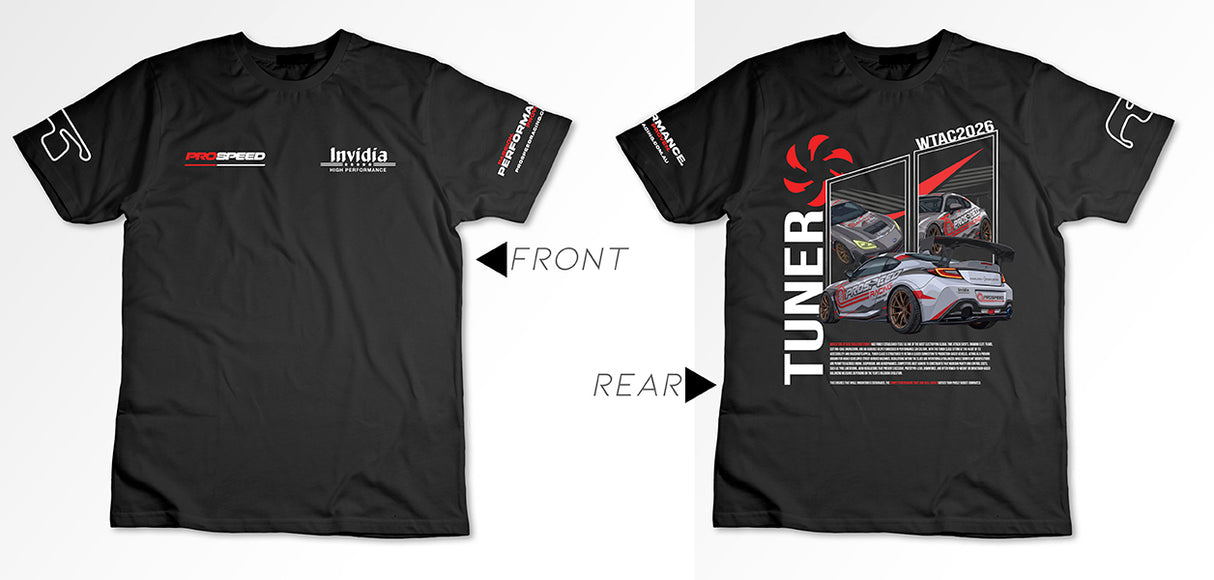 Pro Speed Racing WTAC 2026 Tee - Black