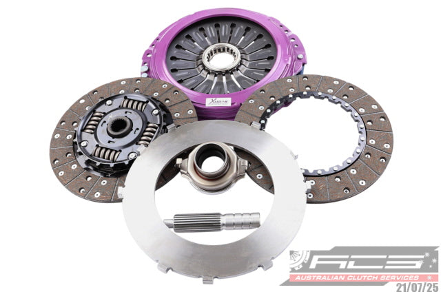 Xtreme 230mm Twin Plate Sprung Organic Clutch Service Kit
