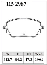 Dixcel Z Type Brake Pads