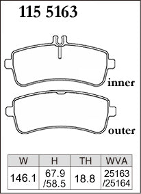 Dixcel Z Type Brake Pads