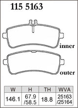 Dixcel Z Type Brake Pads
