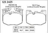 Dixcel Z Type Brake Pads