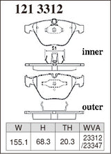 Dixcel Z Type Brake Pads