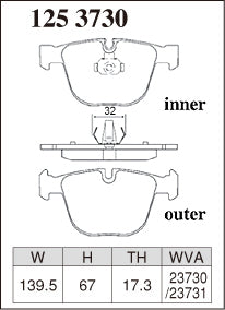 Dixcel Z Type Brake Pads