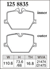 Dixcel Z Type Brake Pads