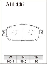 Dixcel Z Type Brake Pads
