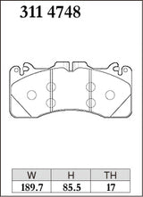 Dixcel Z Type Brake Pads