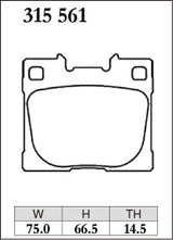 Dixcel Z Type Brake Pads