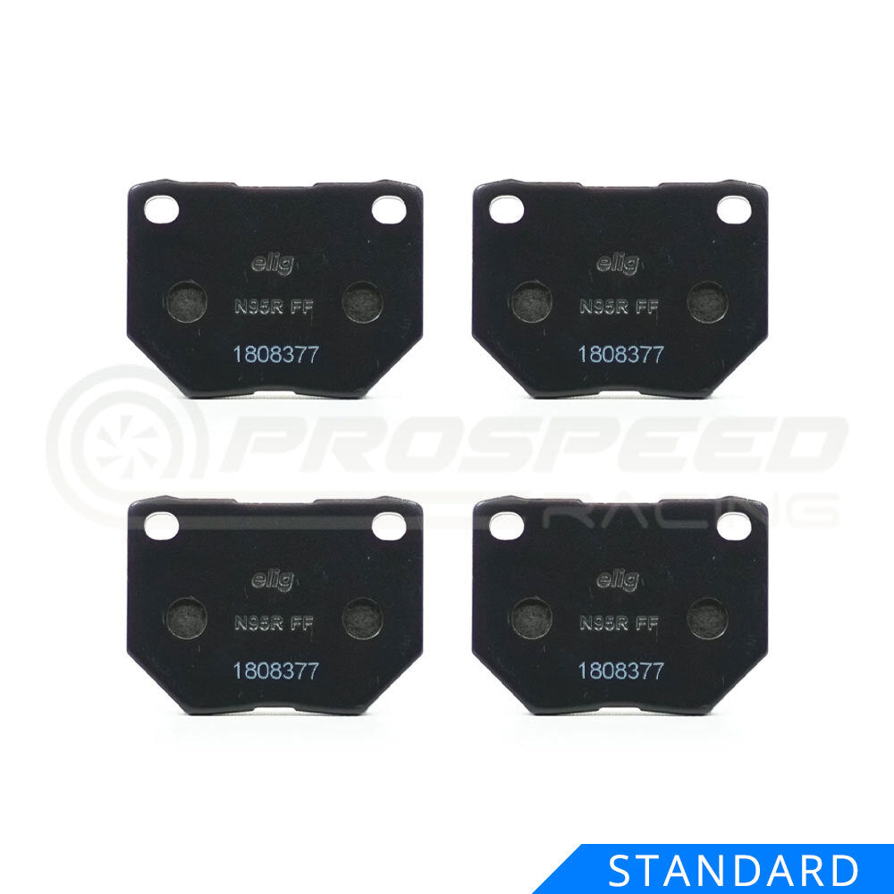 Elig Street N95B Rear Brake Pads - Subaru WRX 01-07/Nissan R32/R33/R34 ZA07-N95B | Pro Speed Racing