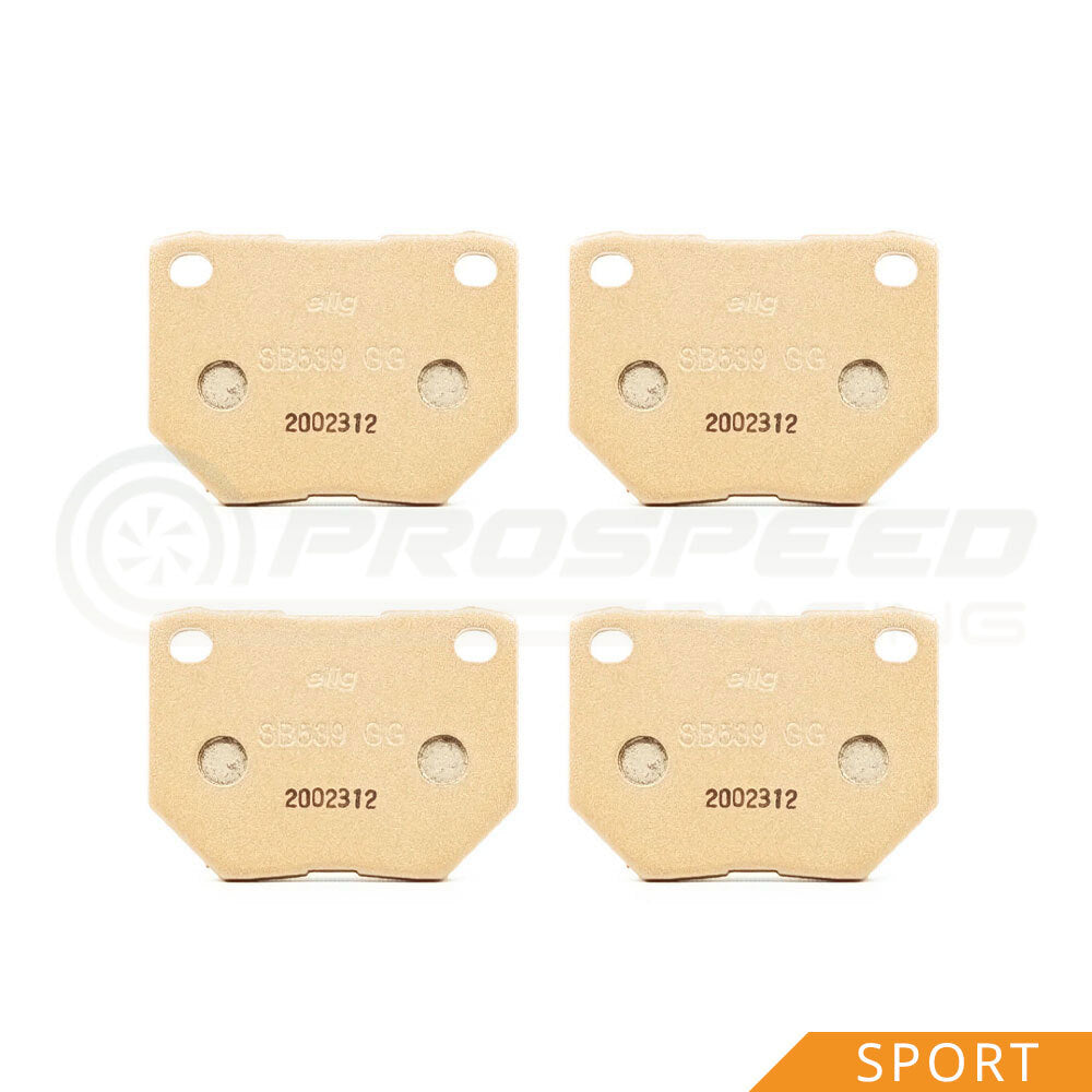 Elig Sports SB539 Rear Brake Pads - Subaru WRX 01-07/Nissan R32/R33/R34 ZA07-SB539 | Pro Speed