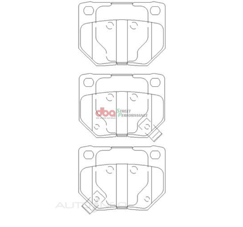 Elig Sports SB539 Rear Brake Pads