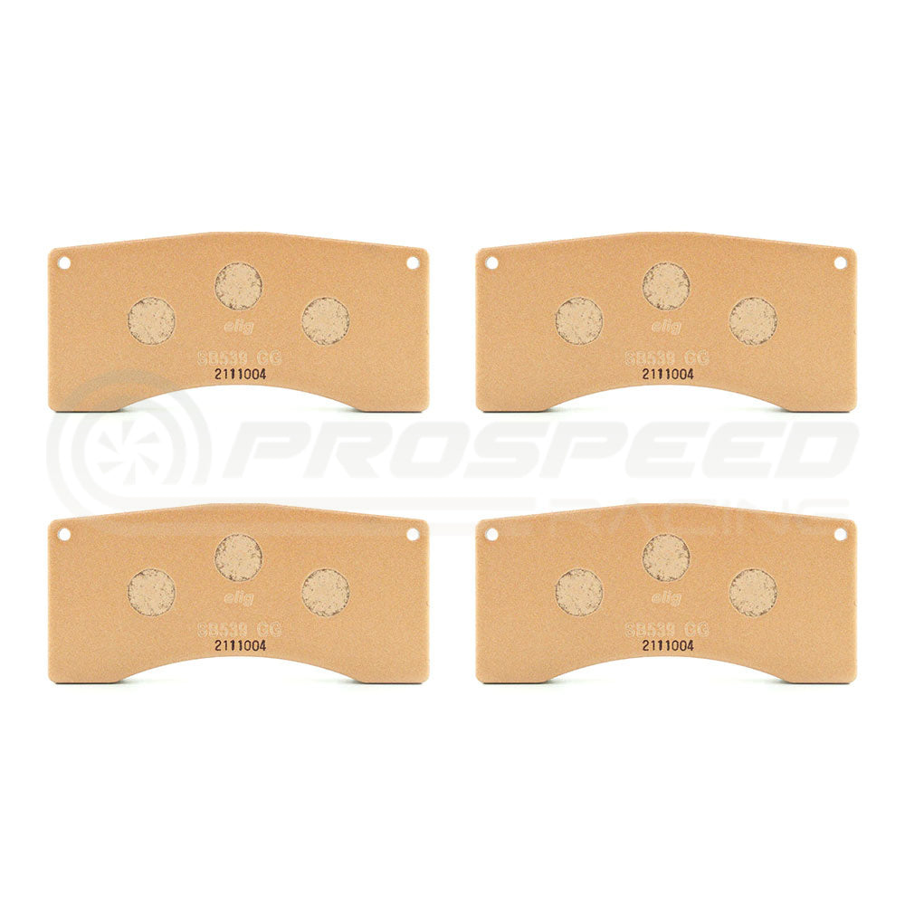 Elig Sports SB539 Brake Pads - Alcon CAR49 TA4/CRB332/CRB343 16mm (4-Piston) ZA15B-SB539 | Pro Speed