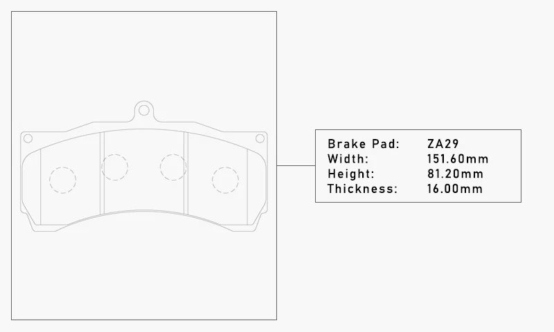 Elig Sports SB539 Brake Pads