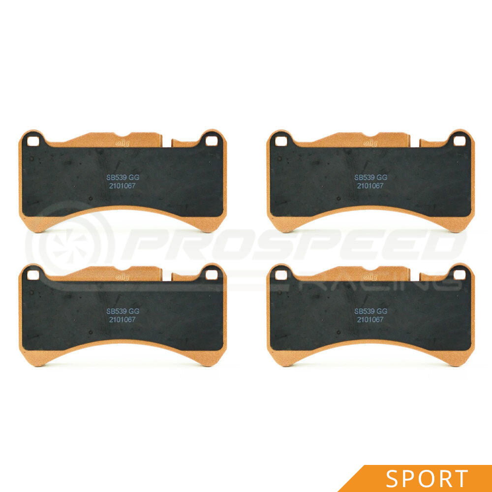 Elig Sports SB539 Front Brake Pads - STI 18+/Ford XR8/FPV/AMG/IS-F (Brembo) ZA42-SB539 | Pro Speed