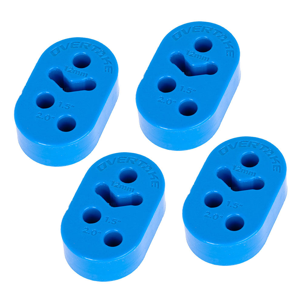 Overtake Adjustable Exhaust Hanger 12mm - 4 Pack