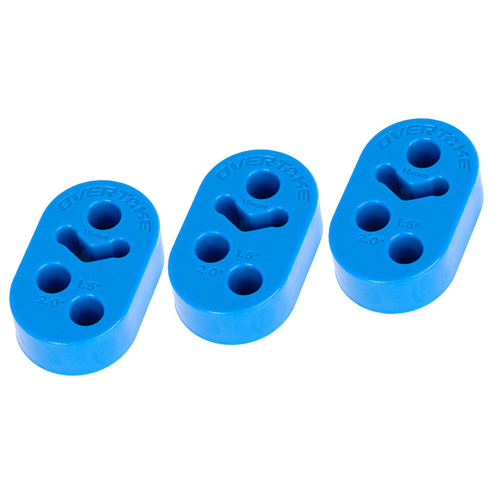 Overtake Adjustable Exhaust Hanger 15mm - 3 Pack