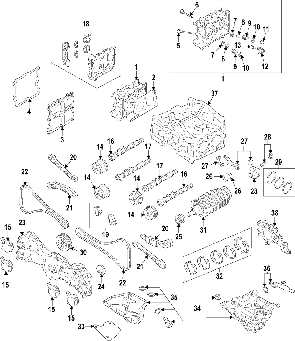 Subaru Genuine Timing Chain Guide