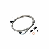 IAG Performance High Pressure Braided Power Steering Line (OEM Routing)