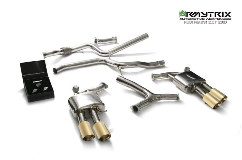 Armytrix Stainless Steel Valvetronic Cat Back Exhaust System