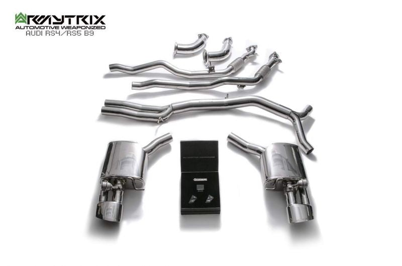 Armytrix Stainless Steel Valvetronic Cat Back Exhaust System (Wireless Remote)