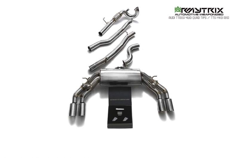 Armytrix Stainless Steel Valvetronic Cat Back Exhaust System