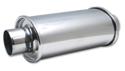 Vibrant Performance Ultra Quiet Resonator - 14" Length, 2.5" Inlet/Outlet