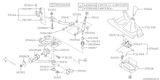 Subaru Genuine Shifter Bushing Stay Complete Lever
