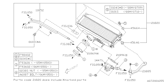 Subaru Genuine Intercooler Blow Off Valve Gasket