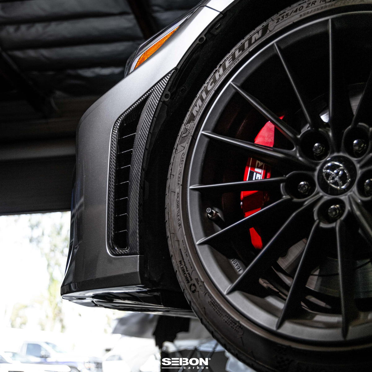 Seibon Dry Carbon Fibre Bumper Insert
