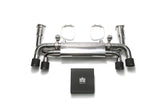 Armytrix Stainless Steel Valvetronic Cat Back Exhaust System (Suits Quad Tip Only)