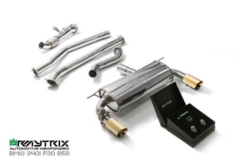 Armytrix Stainless Steel Valvetronic Cat Back Exhaust System