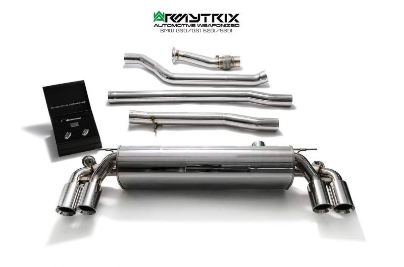 Armytrix Stainless Steel Valvetronic Cat Back Exhaust System