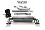 Armytrix Stainless Steel Valvetronic Cat Back Exhaust System