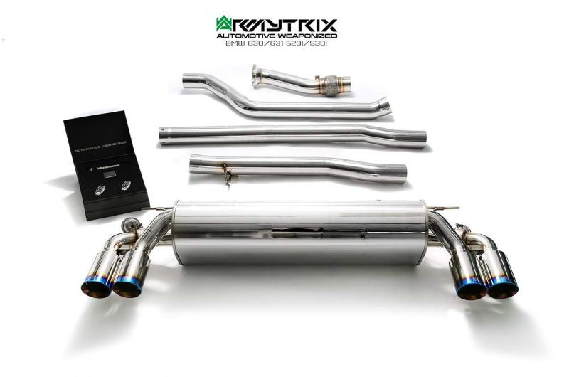 Armytrix Stainless Steel Valvetronic Cat Back Exhaust System