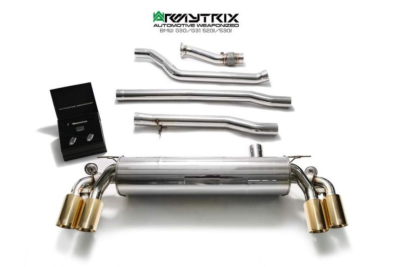 Armytrix Stainless Steel Valvetronic Cat Back Exhaust System