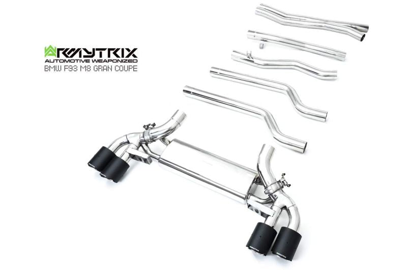 Armytrix Stainless Steel Valvetronic Cat Back Exhaust System