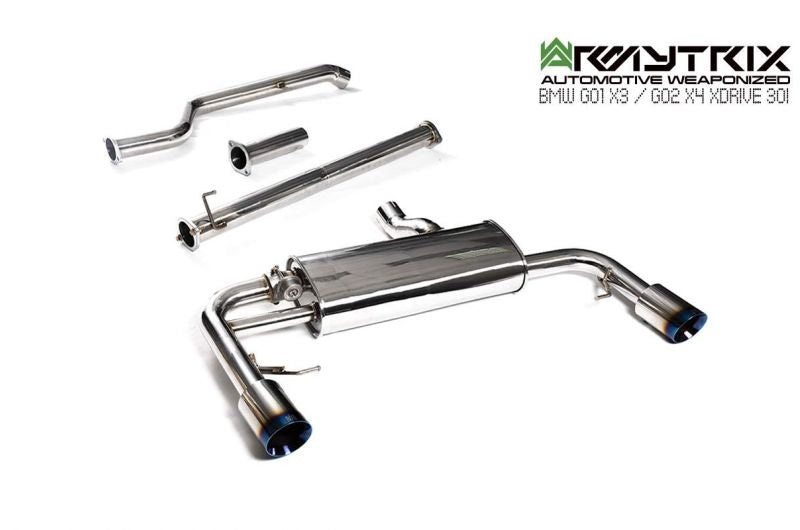 Armytrix Stainless Steel Valvetronic Cat Back Exhaust System