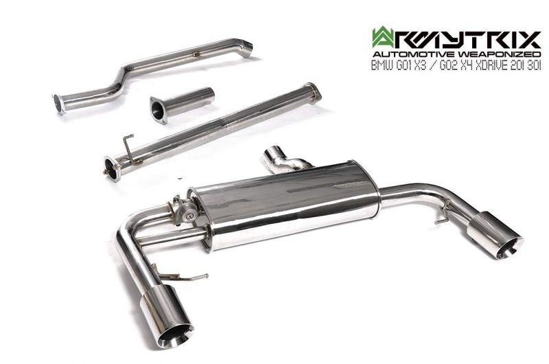 Armytrix Stainless Steel Valvetronic Cat Back Exhaust System