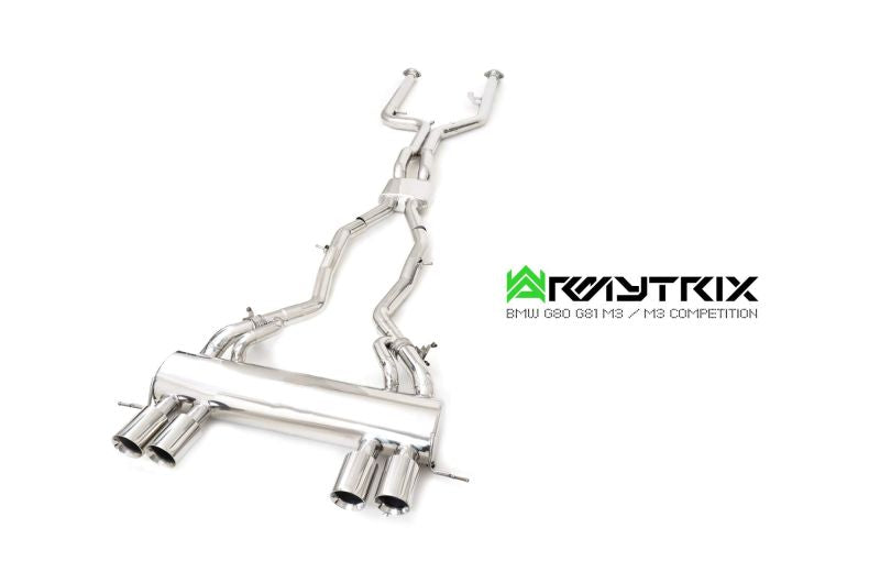 Armytrix Stainless Steel Valvetronic Cat Back Exhaust System