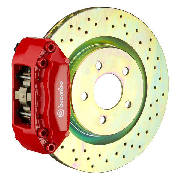 Brembo GT 4 Piston Front Big Brake Kit - 330x28mm 1-Piece Rotor