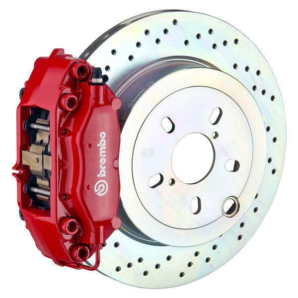 Brembo GT 4 Piston Rear Big Brake Kit - 309x28mm 1-Piece Rotor